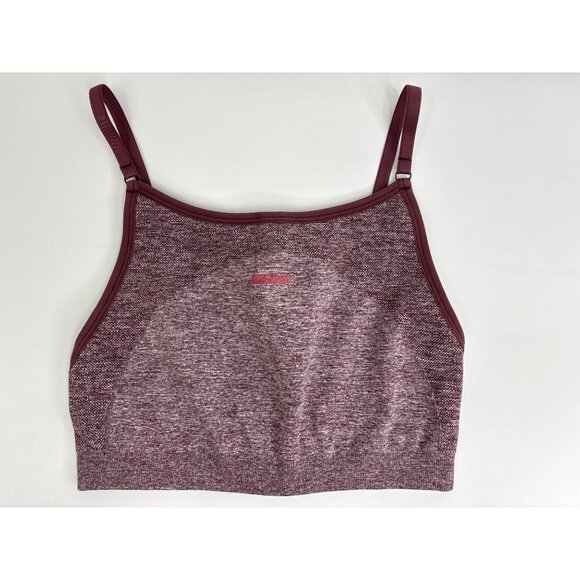 Gymshark Other - Gymshark Sports Bra Burgundy Medium